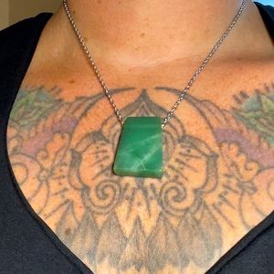 Green Aventurine Necklace Crystal Healing Create